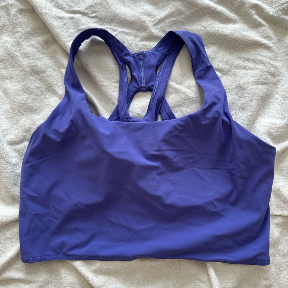 Lululemon Stash it Bra size 12 Charged Indigo